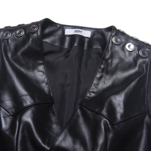 Mystery Boy Leather Gilet