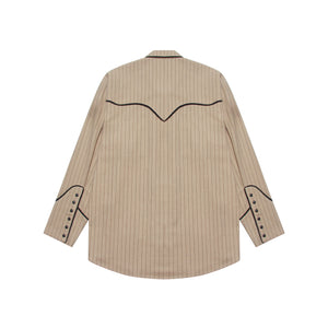CREAM HOTEL COWBOY SHIRT