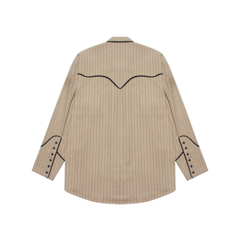 CREAM HOTEL COWBOY SHIRT