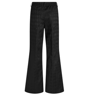Black Argyle Fancy Trousers