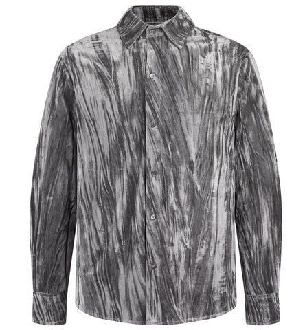 Adore Velvet Shirt (Gray)