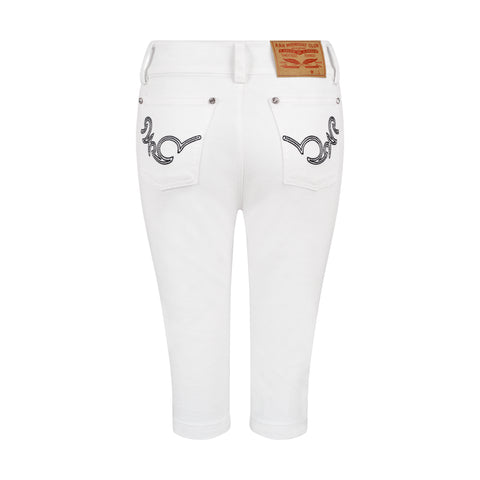 Easy White Capri Pants