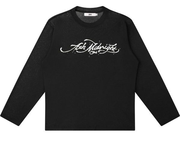 Black AMC Longsleeve Tshirt – AAH Midnight Club
